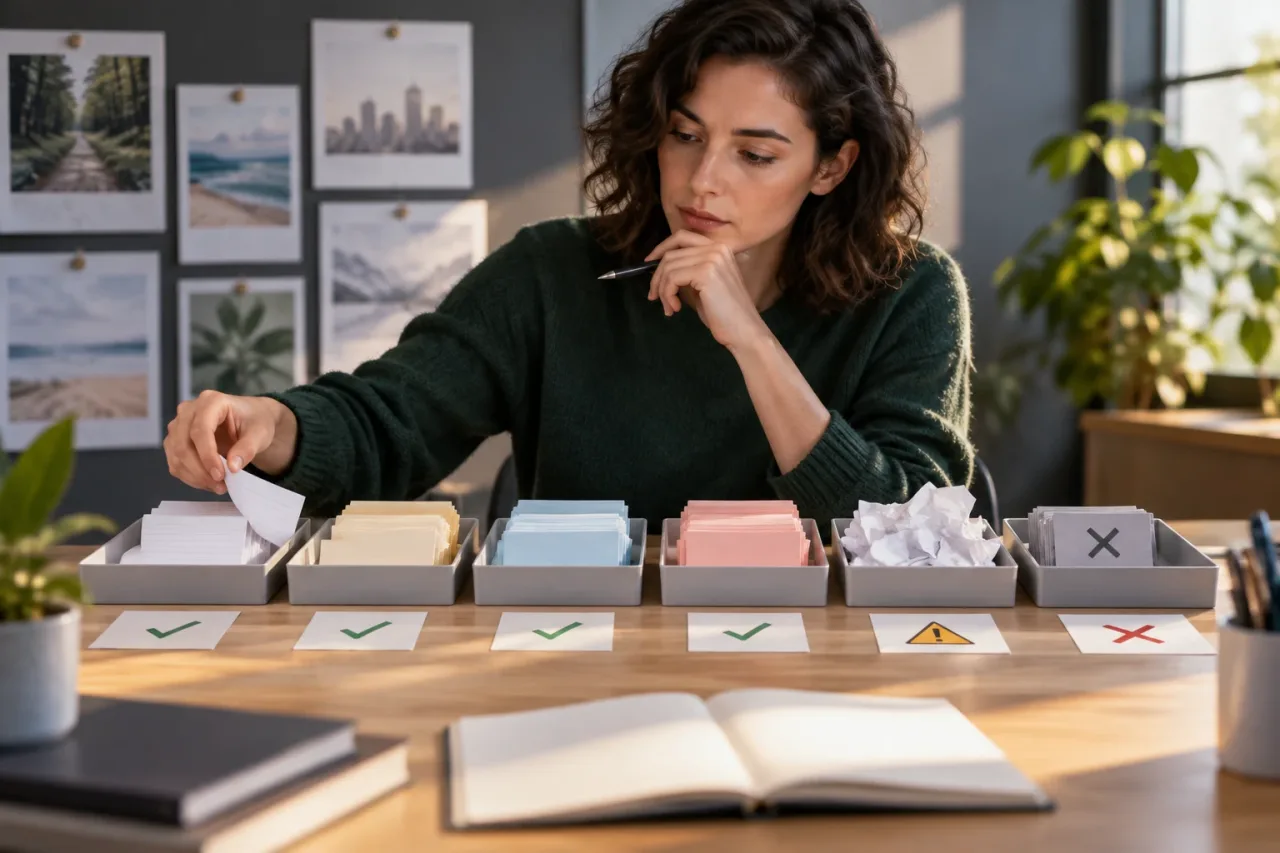 How to test your choice and recognize when it needs to change