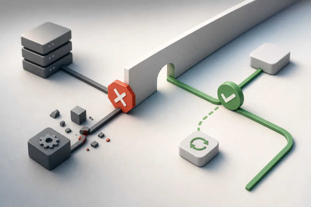 Che cos'è un'eccezione operativa e in cosa si differenzia da un errore tecnico — guía visual de Linkses