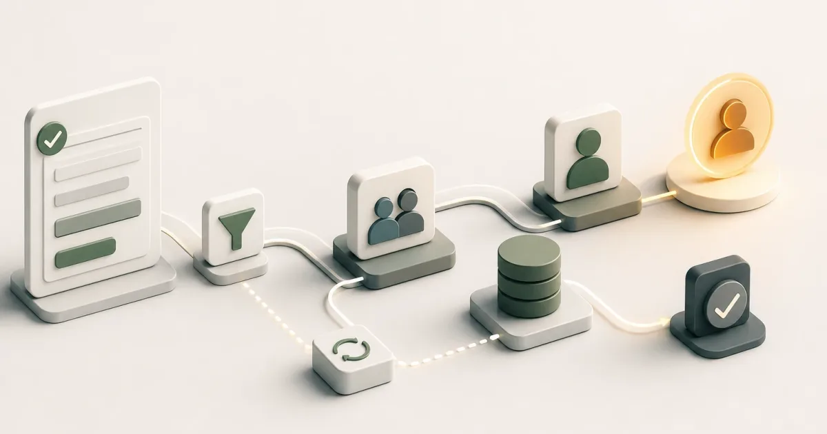 Diagrama de seguimiento de formularios web desde la recepción hasta el cierre