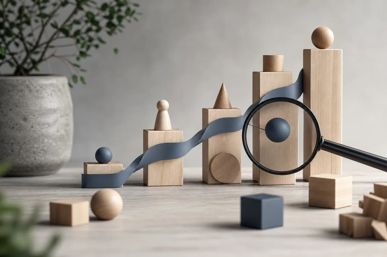 Measure process health and implement in stages — Linkses visual guide