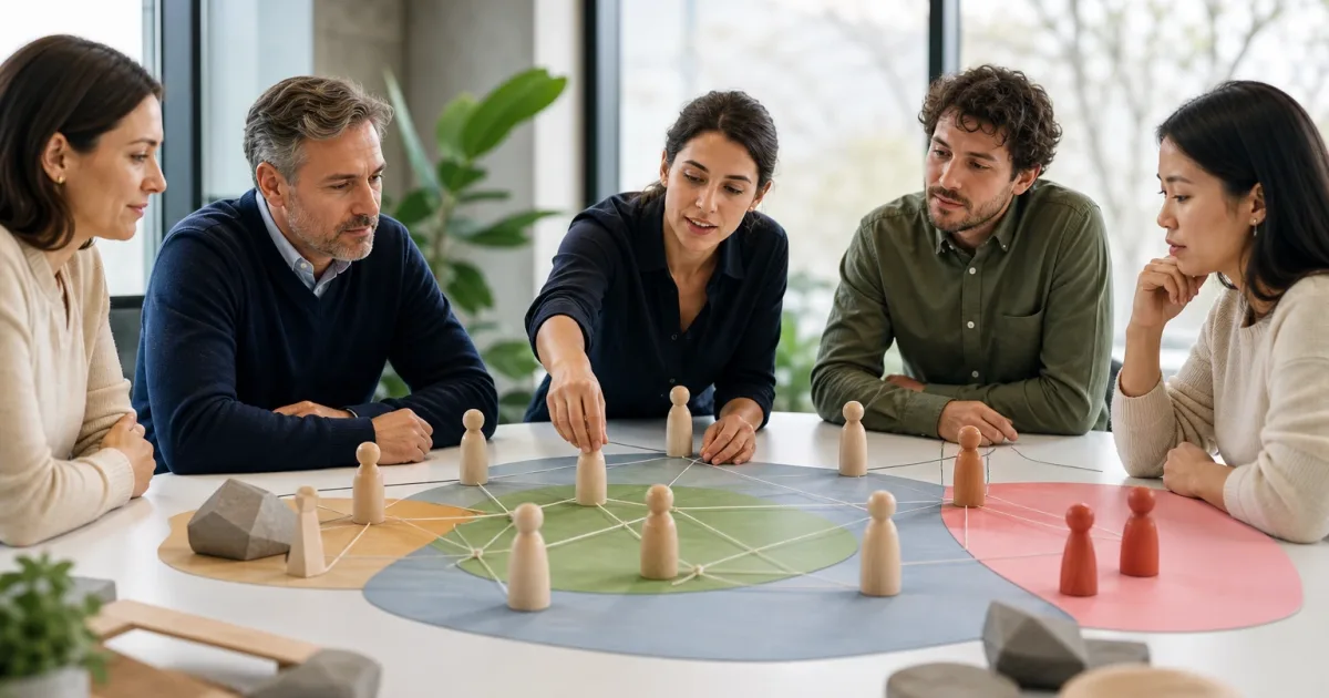 Team prüft Umfang, Kennzahlen und Risiken eines digitalen Piloten