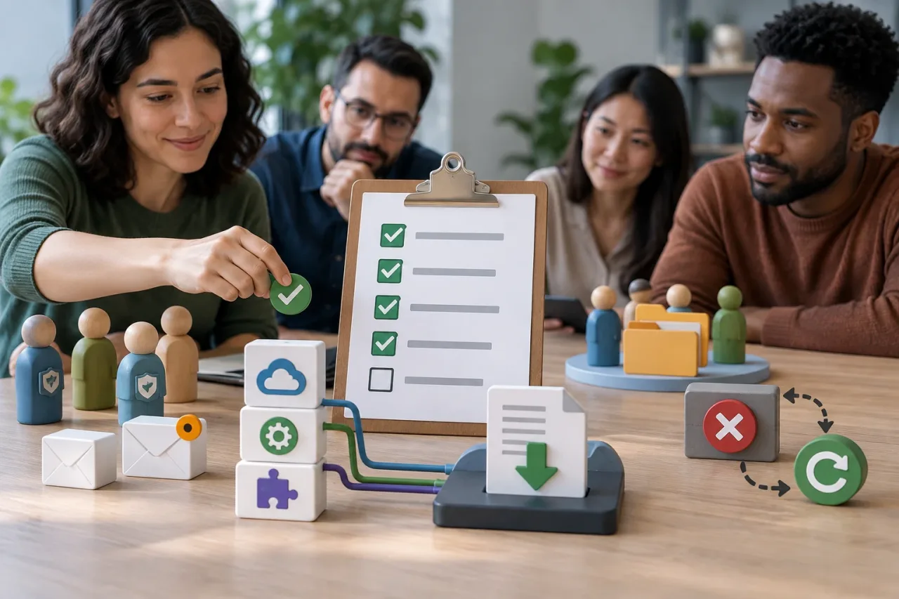 Checklist for testing customer offboarding