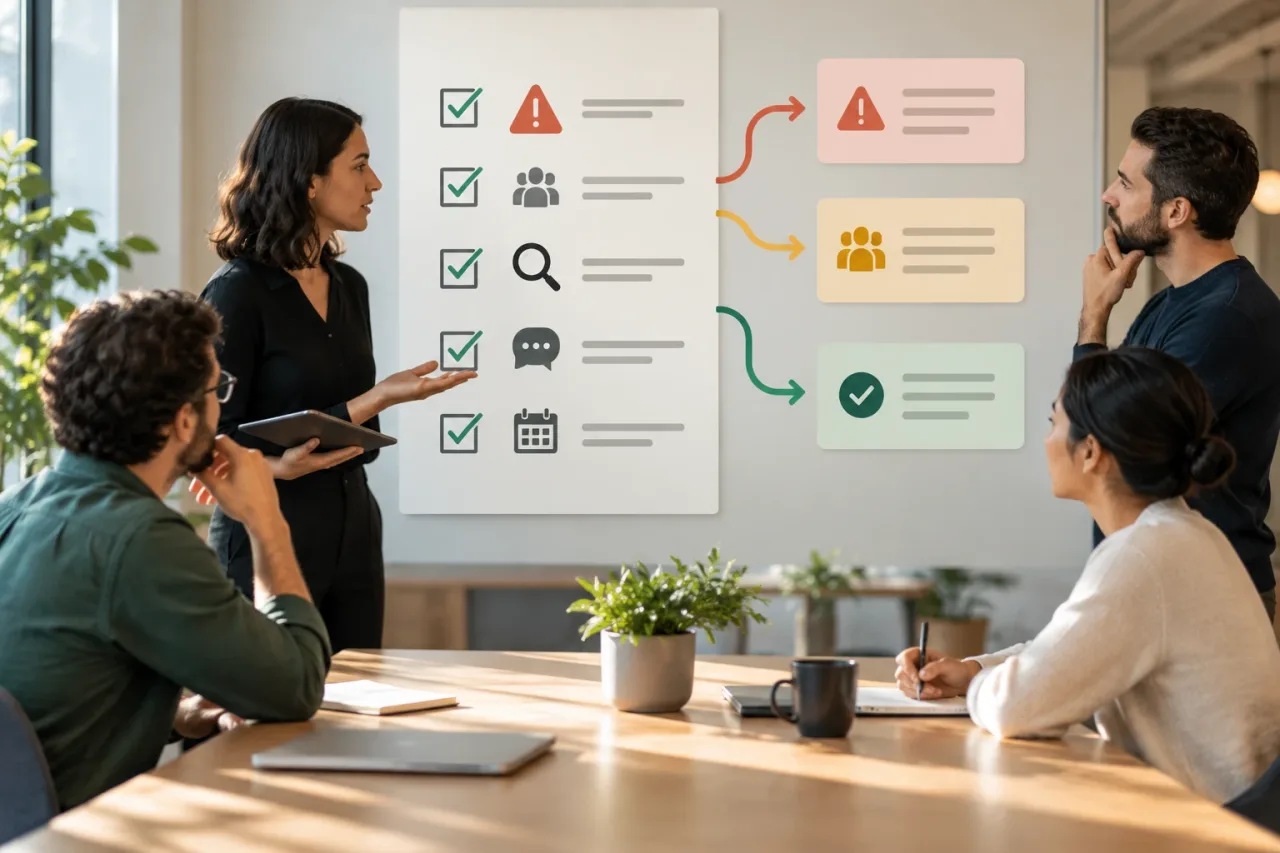 Checklist for preparing an incident communication protocol